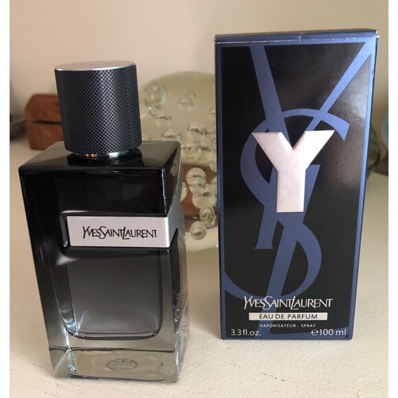 Yves Saint Laurent YSL Men's Y Intense Eau de Parfum 3.3 Fl. oz - Picture 1 of 5